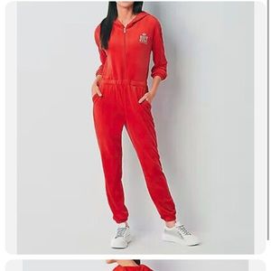 Juicy couture velour jumpsuit